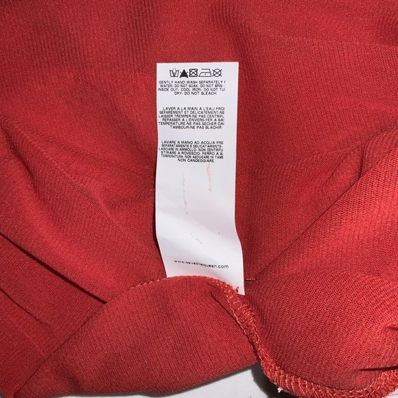 SAVE THE QUEEN Capri Print Jersey Knit 3/4 Sleeve Dress Sz S - Picture 15 of 15